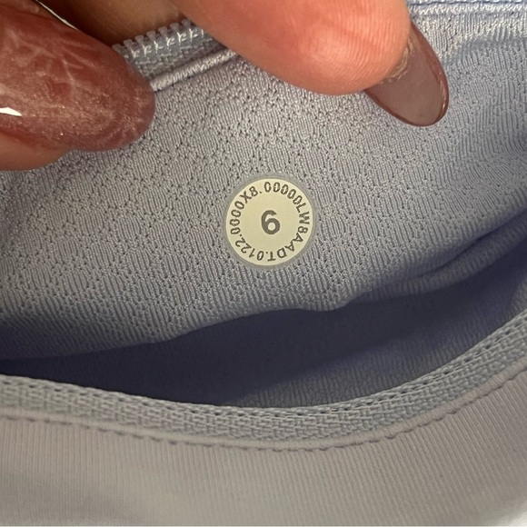 Lululemon Pace Rival Mid-Rise Skort, perywinkle blue, size 6 - Picture 6 of 15